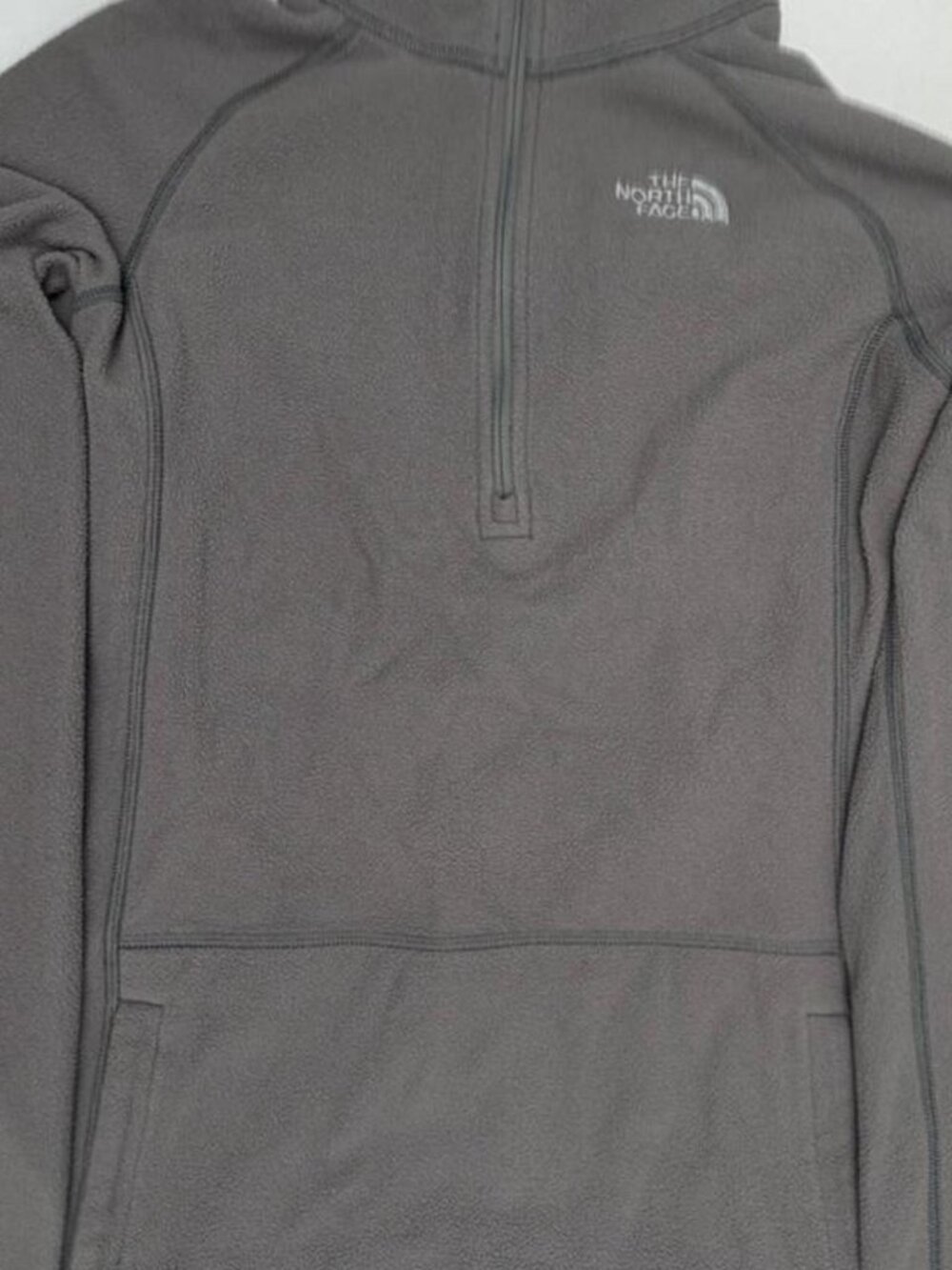 the north face quarter zip fleece pullover (womens S)